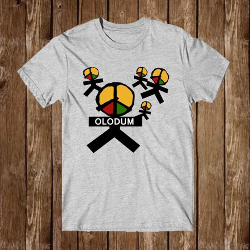 Olodum Festival Brazil Music Men's Grey Size S-5XL Unisex
