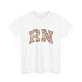 Floral Varsity Letters Shirt Nurses Floral Gift Women Boho Tee Letterman