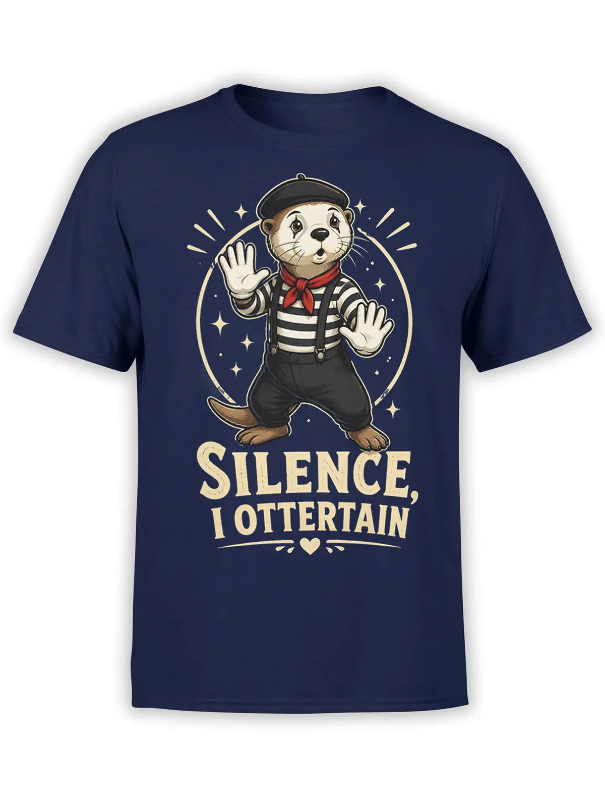 Ottertain Mime Otter T-Shirt | Unisex