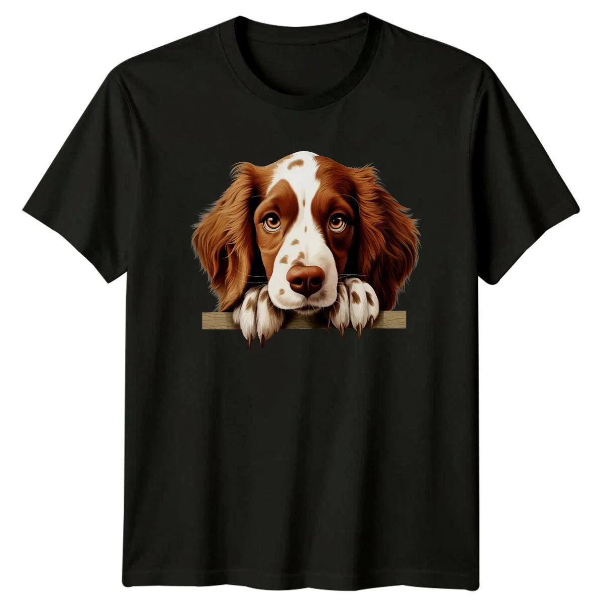 Springer Spaniel Puppy Dog Peekaboo Cute Pet Animal Breed Unisex