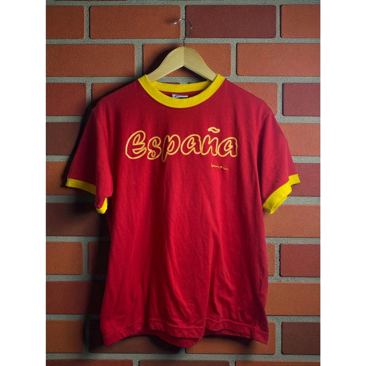 Joma España Soccer Jersey – Red/Yellow – Men’s M (#10) Unisex