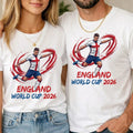 England Football World Cup 2026 Unisex Kids It's Coming Home Soccer Tee Unisex