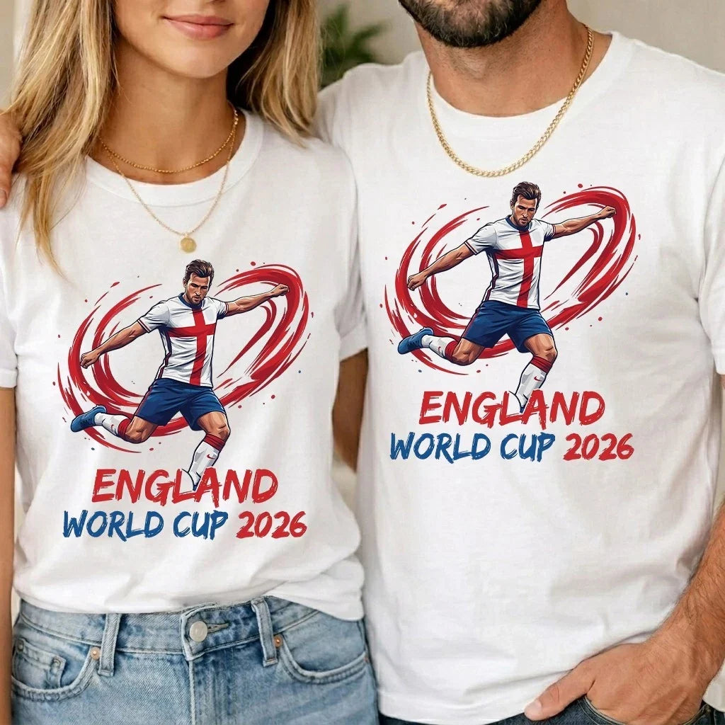 England Football World Cup 2026 Unisex Kids It's Coming Home Soccer Tee Unisex