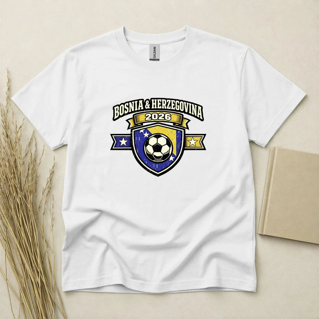 Bosnia Herzegovina 2026 Football Fan T Shirt Soccer Gildan Family Support Top Unisex