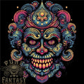 An Evil Clown Mask Skull Mens Cotton Tee Top Unisex