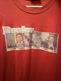 Serial Killer Men's Red Graphic Print Crew Neck Short Sleeve 2XL Unisex