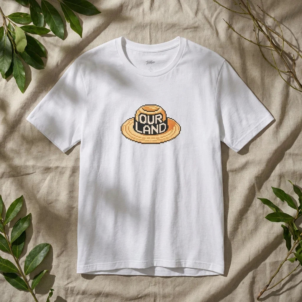 Straw Hat 'Our Land' Tee | Graphic Unisex