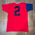 RARE Vtg 70s 80s Rochester Lancers Champion Soccer Practice Jersey L NASL READ Unisex