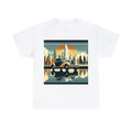 Unisex Adult T Shirt Vintage Car Art Deco Retro Sleek Classy Stylish Graphic Tee Unisex
