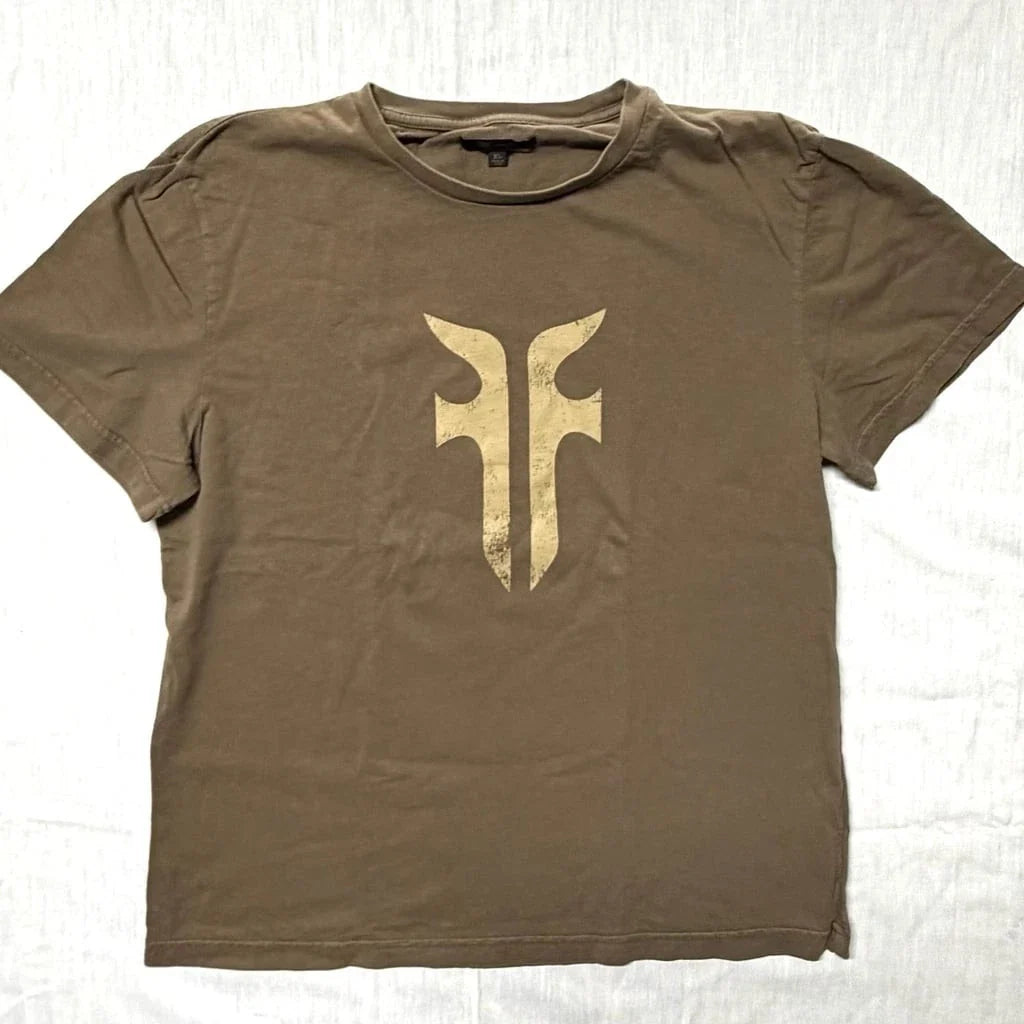 Frye Logo Graphic Brown Size XL Unisex