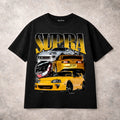 Toyota Supra T Shirt JDM Sports Car Turbo MK4 Street Racing Graphic Tee Unisex