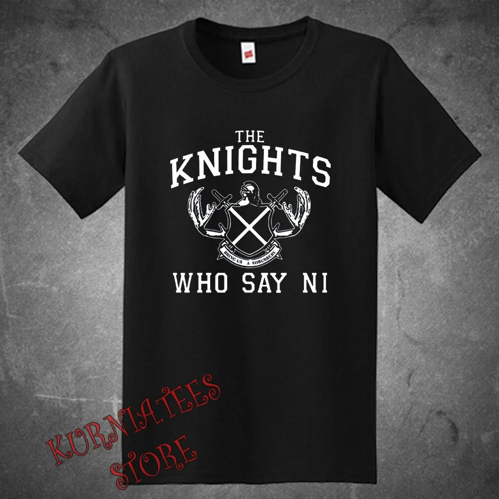 Knights That Say NI Men's Black Size S to 5XL Unisex