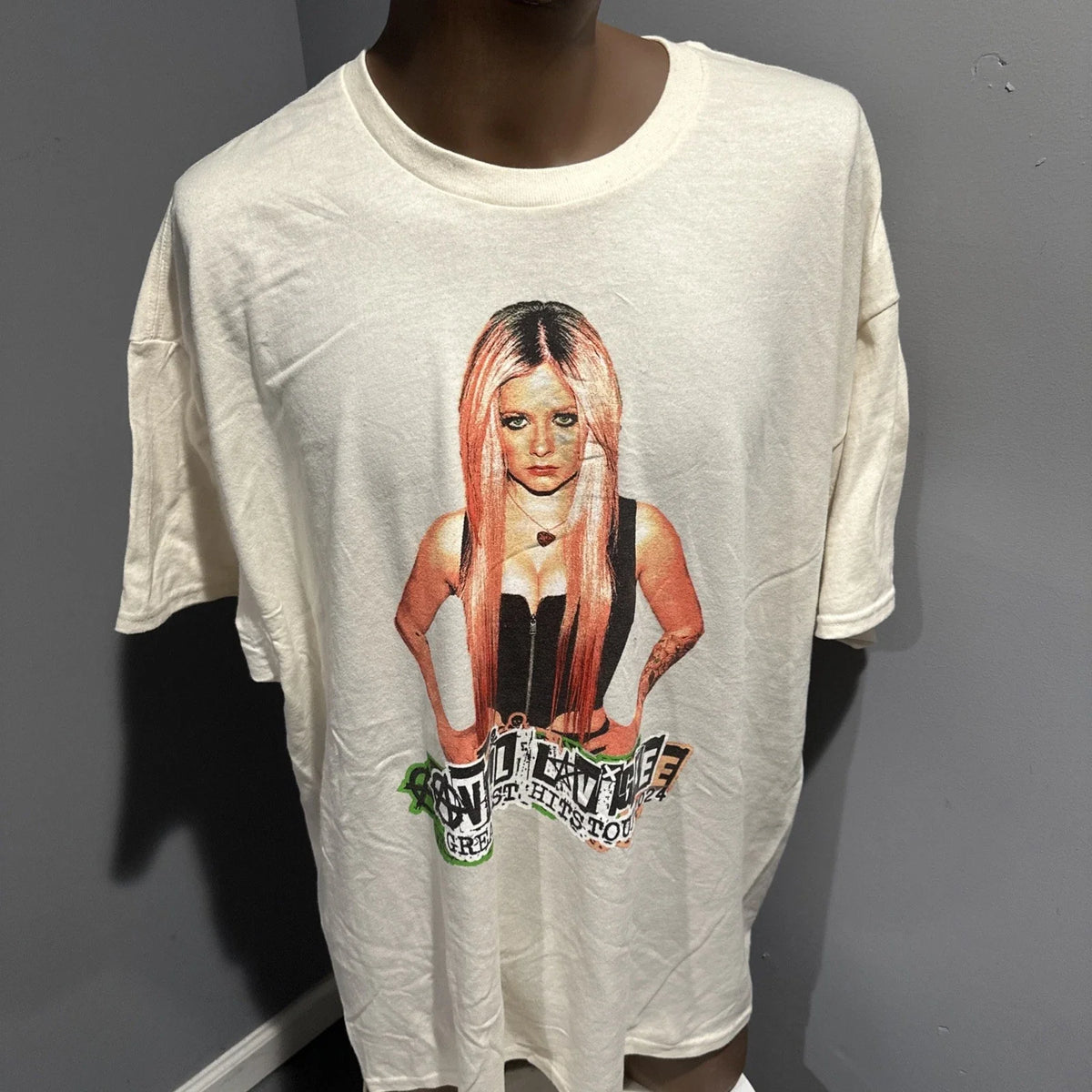 AVRIL LAVIGNE 2024 Tshirt 2XL GREATEST HITS Tour NWOT NEW Concert Simple Plan Unisex