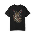 Armored Moth Moon Lens Graphic T-Shirt Black Back Print Comfort Colors 1717