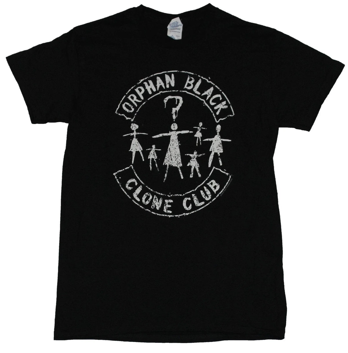 Orphan Black Adult New - Simple Distressed Clone Club Stick Figure Pic Unisex