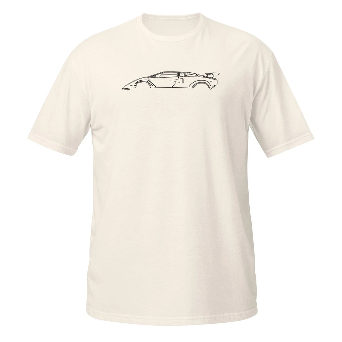 Comfy For Lamborghini Countach Car Lovers Birthday Gift Stylish Tee Unisex