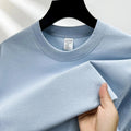 Men’s 100% Cotton T Shirt Summer Plain Casual Crew Neck Breathable Tee Top Unisex
