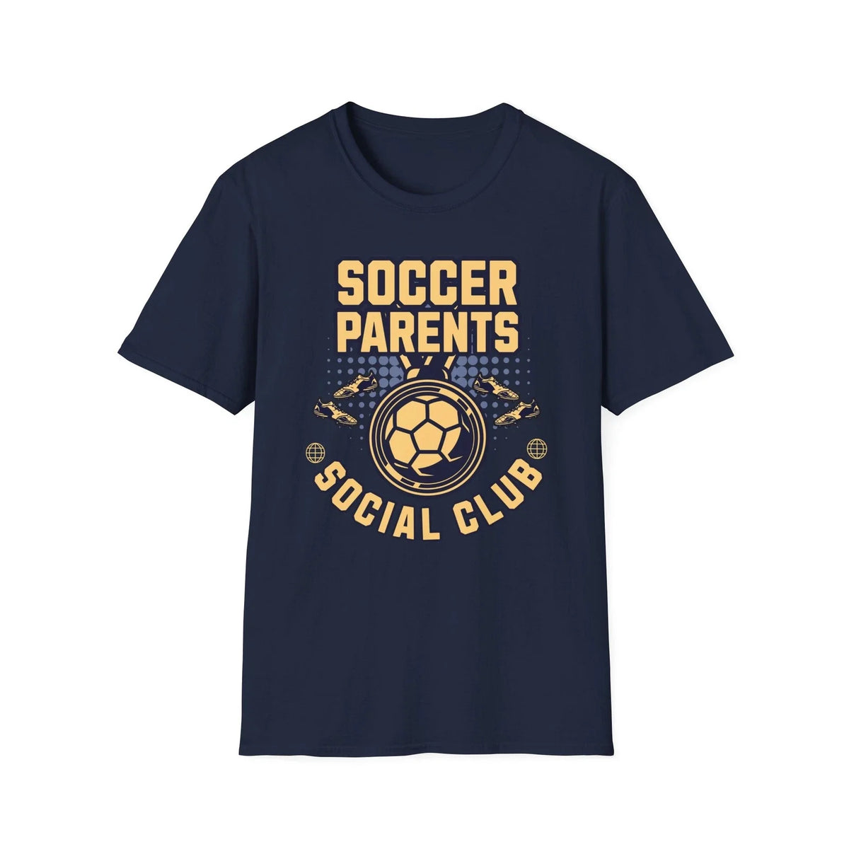 Soccer Parents Social Club , Soccer Mom Dad Tee, Soccer Fan Apparel, Unisex