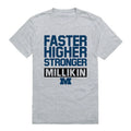 Millikin University Big Blue MU NCAA Cotton College Logo Workout Tee Unisex