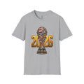 2026 World Cup trophy with national flags | Soccer Football Unisex