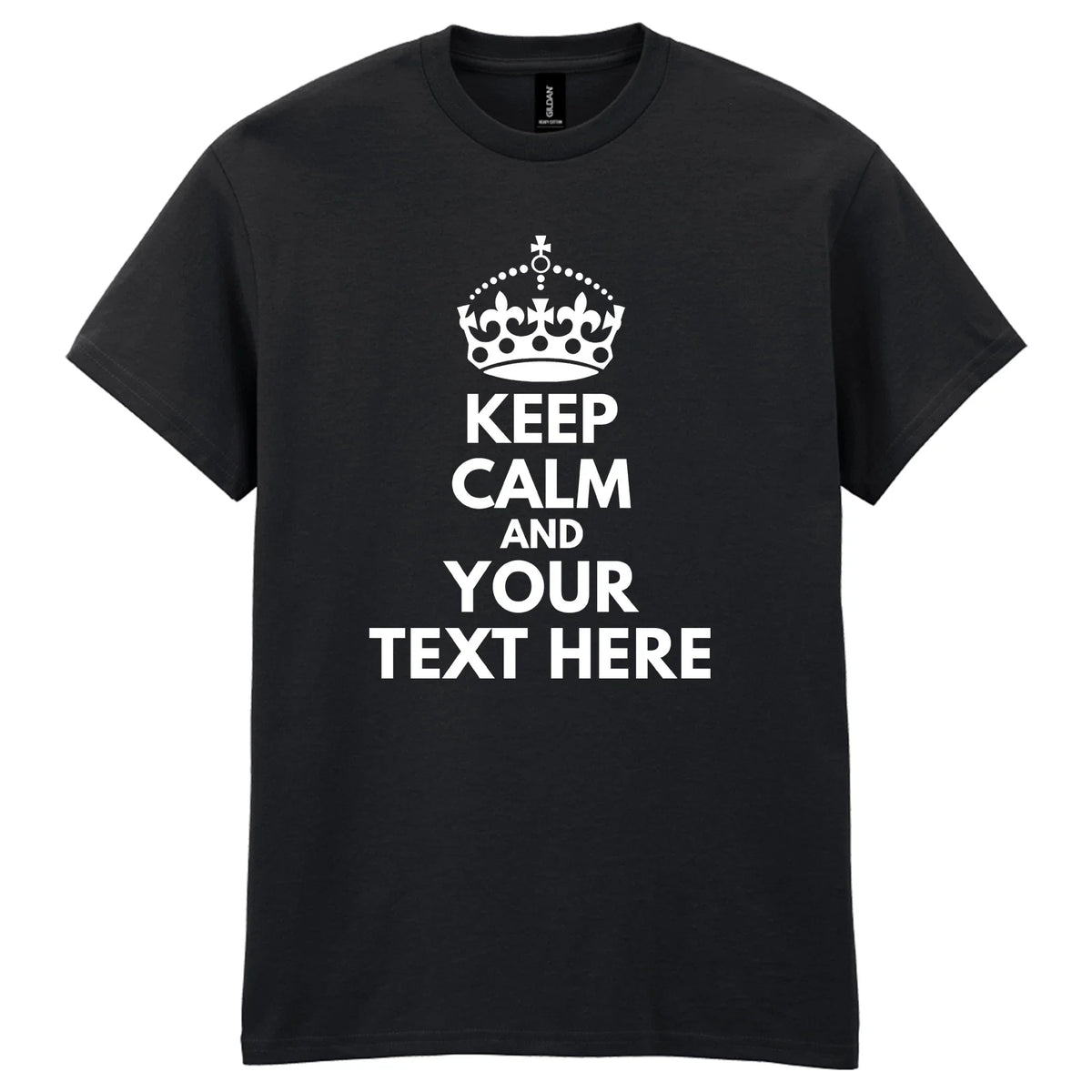 Mens Custom Keep Calm Tshirt • Mens Unisex T Shirt Unisex