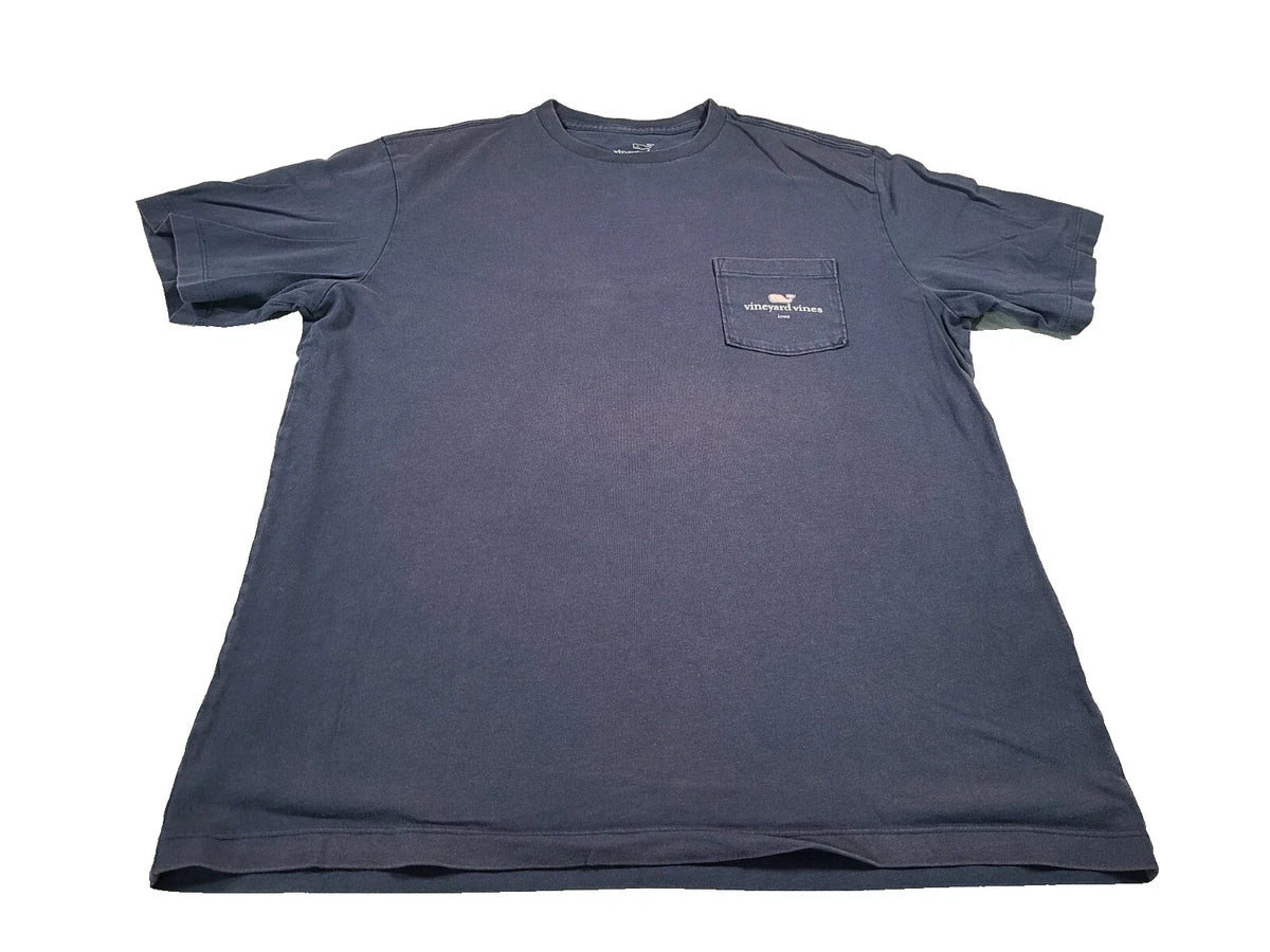 Vineyard Vines Shirt Mens Small Blue Whale Logo Iowa USA Unisex