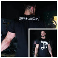 Men's Gym Sport Workout Oversized Cotton Graphic Printed Streetwear Tee Unisex