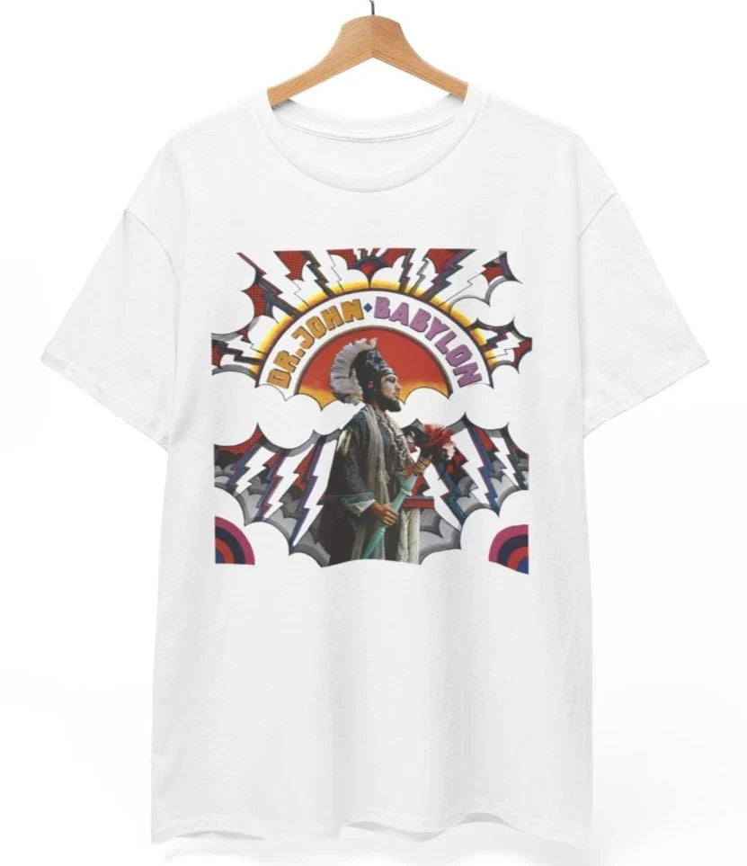 Dr. John Babylon Album Art | 1969 Psychedelic R&B Voodoo Tee Unisex