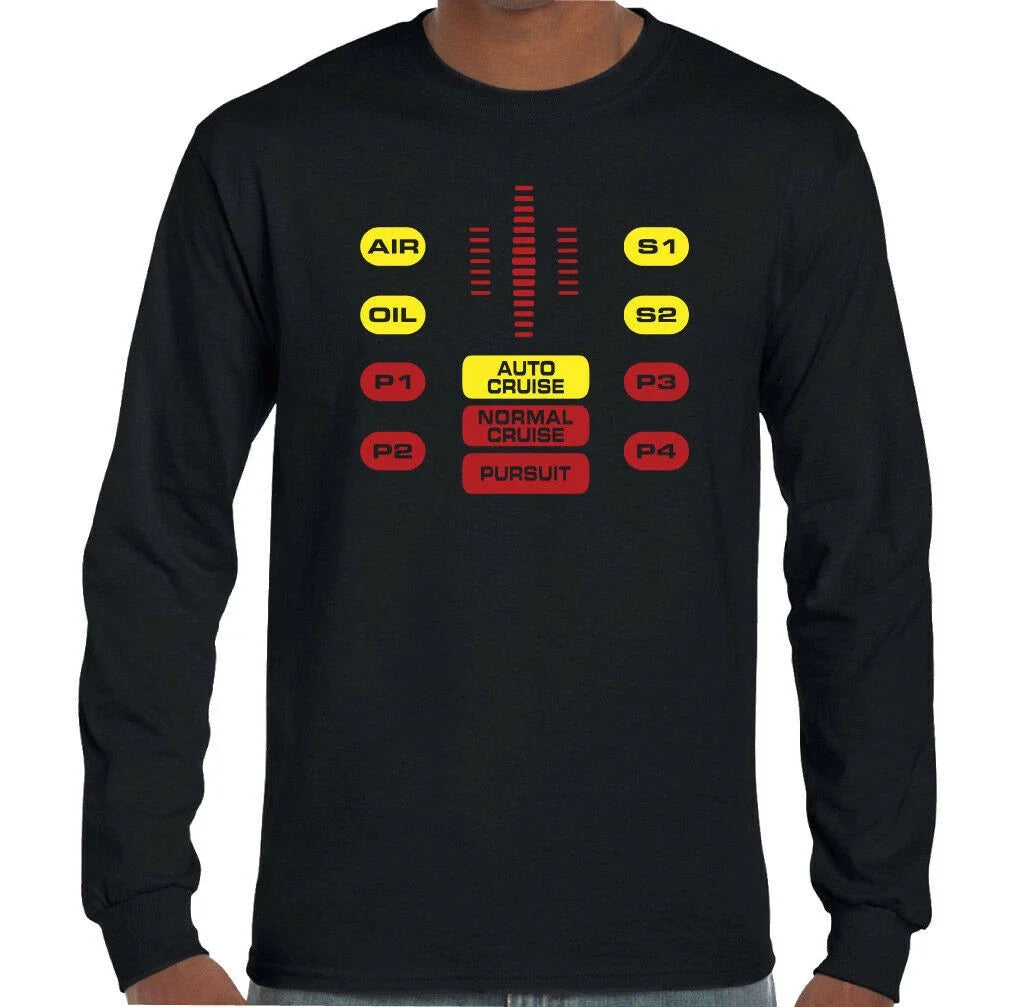 Knight Rider - Kit Control Panel - Mens Funny David Hasselhoff The Hoff Unisex