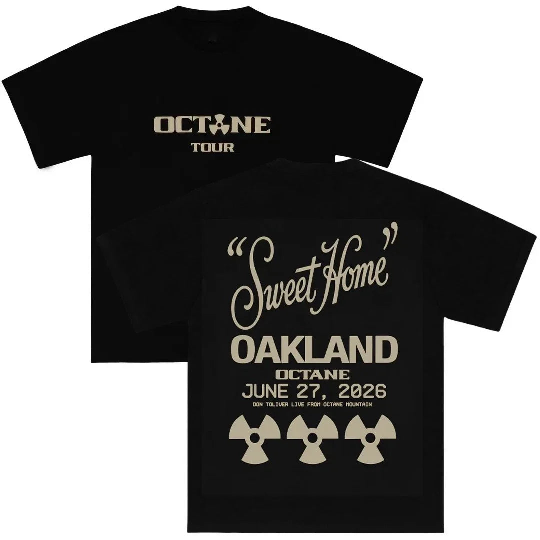 Don Toliver Merch - Octane Sweet Home Oakland June 27, 2026 Graphic Unisex T Shi Unisex