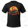 Corvette Sunset Men American Sports Car Fan Art Unisex