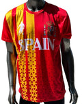 New Spain Futbol Soccer Team Men’s Red Fast Action Brand Sz Large L Unisex