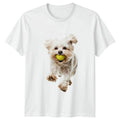 Dog Catching Tennis Ball Maltipoo Dogs Birthday Gift For Him And Her Unisex