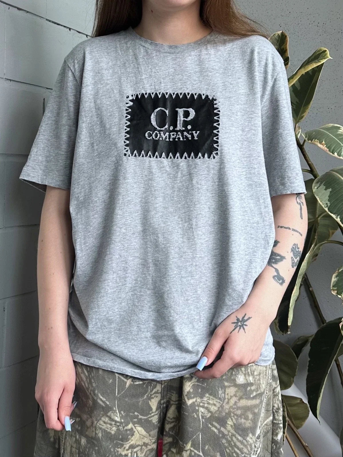 C.P. Company Oversized Grey Y2K Streetwear Unisex