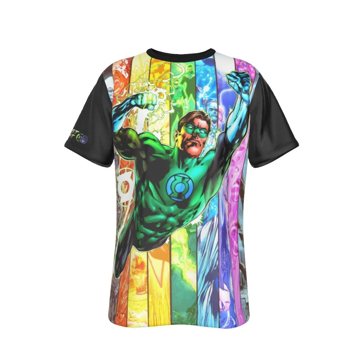 GREEN LANTERN BLACKEST NIGHT RAINBOW ALL OVER PRINT SHIRT Unisex