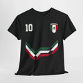 Mexico Number 10 Soccer Shirt, Mexican Flag Soccer 2026 Jersey Style Shirt Unisex