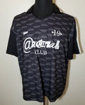 Ricky Singh Mens Small Black Gray Soccer Shirt Outdoor Sports Original Club NWT Unisex