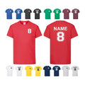 Personalized Name & Number Football – Fruit of the Loom Original Unisex Unisex