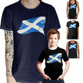 Scotland Flag T Shirt - Scotlish Saltyyre European Football Soccer Rugby Euros Unisex