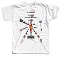2001 A Space Odyssey T SHIRT v15 Movie Poster WHITE All Sizes S to 5XL Unisex