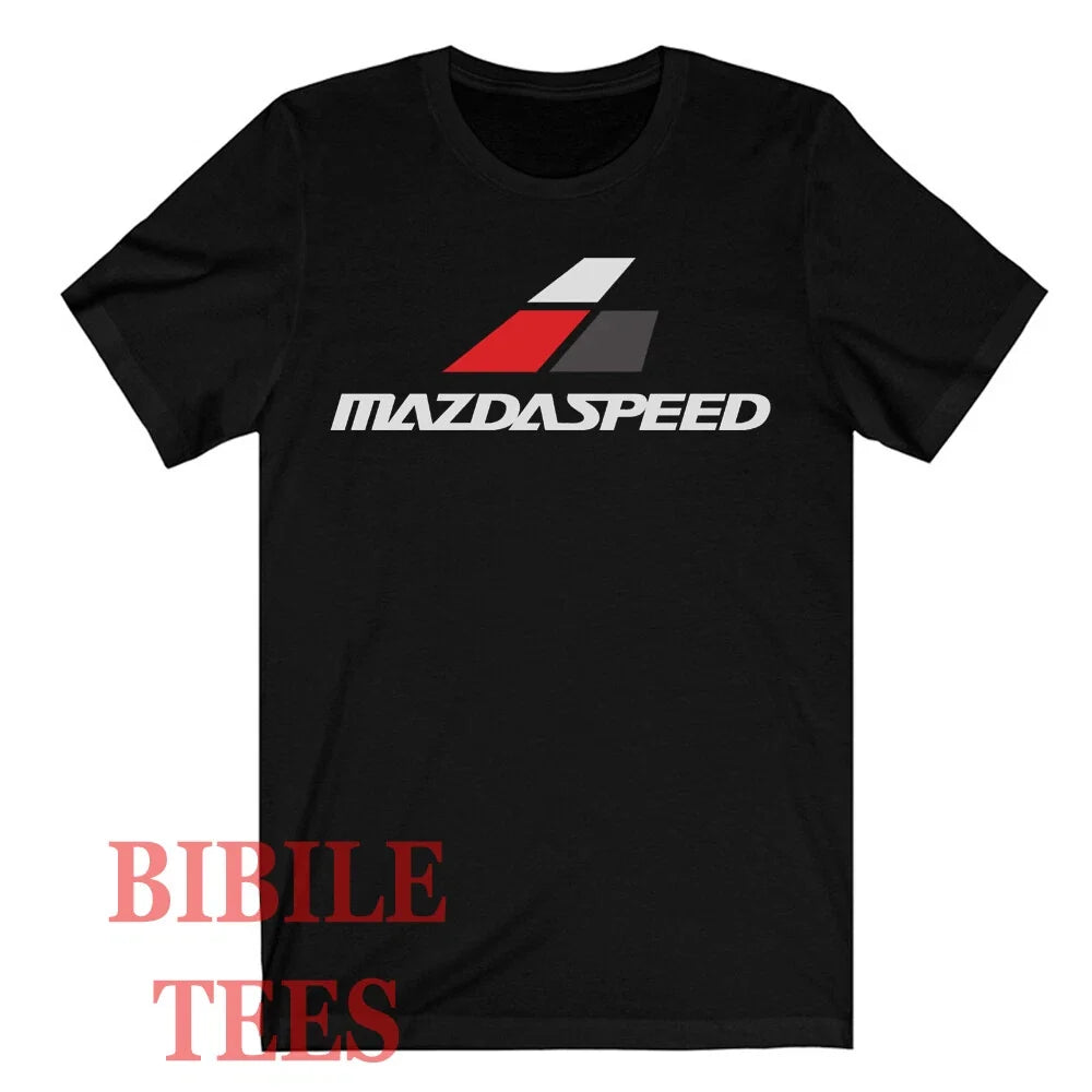 Mazdaspeed Men's Black Size S to 5XL Unisex