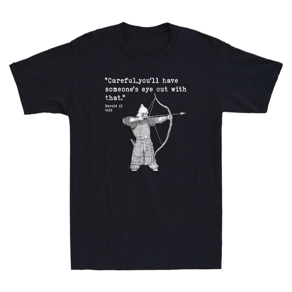 Harold Godwinson 1066 Battle of Hastings Medieval Archer Vintage Men's Unisex