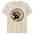 Easily Distracted By Lagotto Romagnolo Mens Womens Tee Graphic Top Unisex