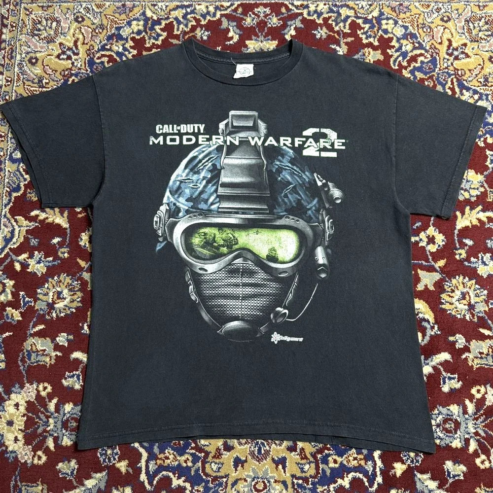 2009 CoD Modern Warfare 2 MW Video Game Promo Graphic Tee Unisex