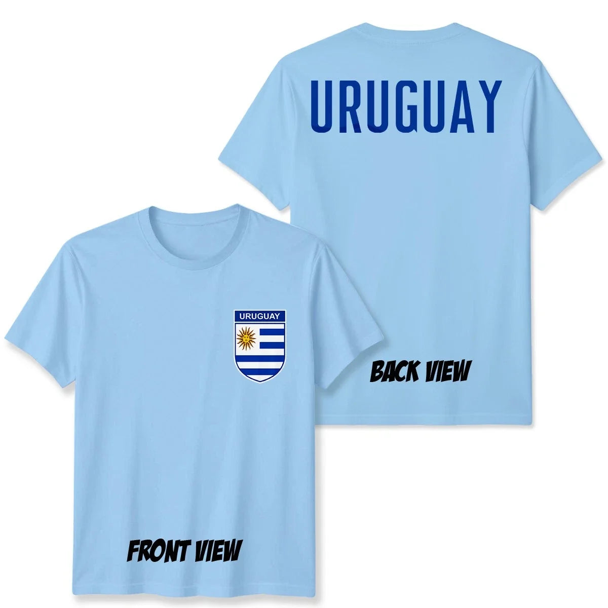 Uruguay Football Unisex Kids Country Pride Soccer Tee #WC Unisex