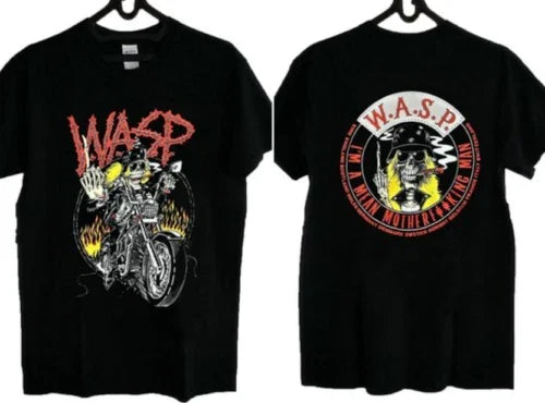 WASP Vintage tee I’m a Mean Mother Tour Shirt 1989 Unisex