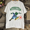 VTG Carlos & Charlie Clothesline Senor Frog's Mexico T Shirt Soccer Sz Large Unisex
