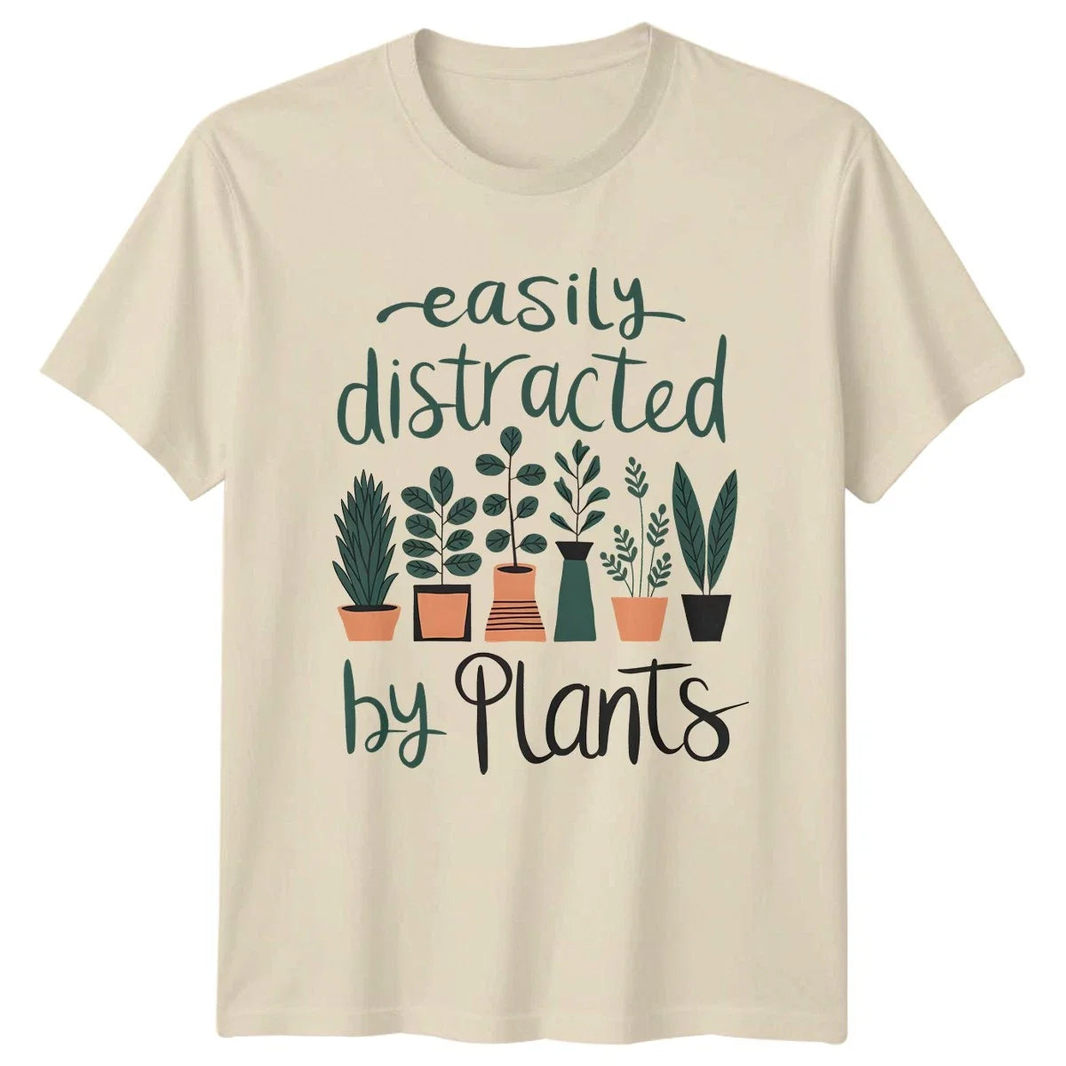 Easily Distracted By Plants Indoor Gardening Birthday Gift Unisex
