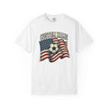 Retro USA Custom Soccer Shirt | Personalized Name Football Fan Tee | Worn Unisex