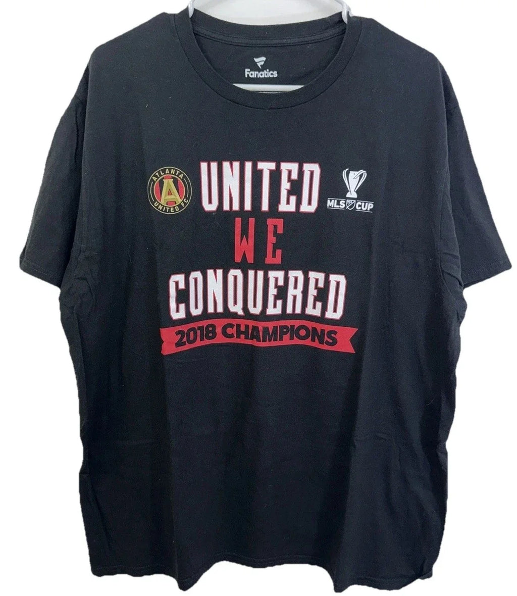 Fanatics x MLS Atlanta United Soccer MLS Cup Champions Men’s XL Black Unisex